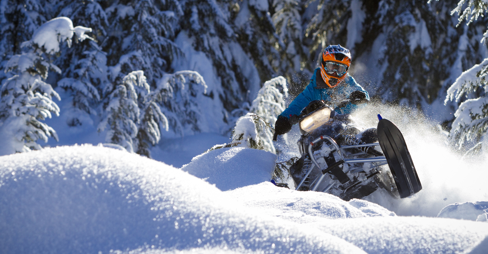 Winter snowmobiler