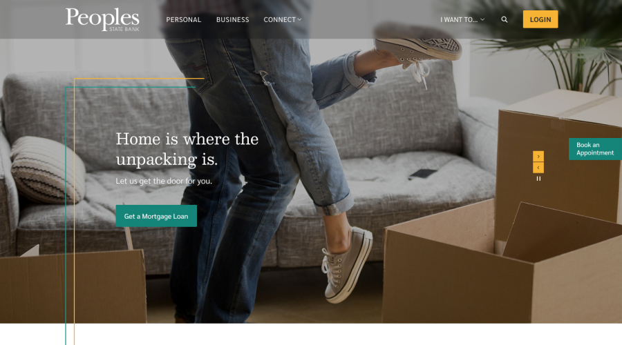 Book an appointment icon on new website