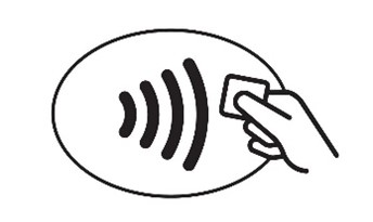 Contactless payment icon