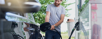 guy pumping gas